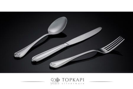 'Shell' silver plated cutlery