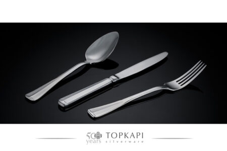 'Square' Silver plated cutlery