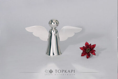 Silver plated angel (Small)