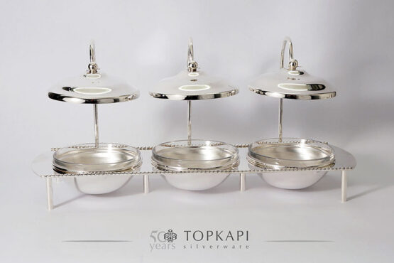 Topkapi-Condiment stand with hanging covers