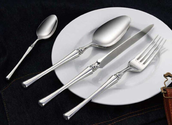 Topkapi-Pinched Cylindrical silver plated or stainless steel cutlery