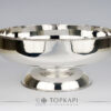 Topkapi-Footed-salad-bowl- silver plated-malmaison