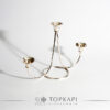 Topkapi-candle holder-chandelier-3 branches