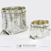 hammered-Bag-Shaped-Ice-champagne-bucket-Topkapi-silver plated