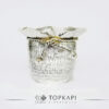 Topkapi-Hammered-Ice-bucket-Knot-design-Silver plated