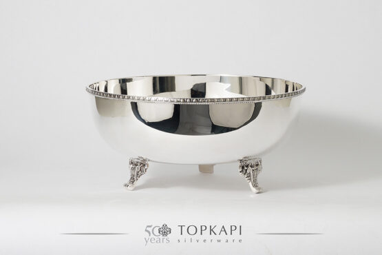 Topkapi-Salad-bowl-sweets-legs-Malmaison-casted-border-silver plated