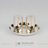 Topkapi-salt-pepper-shakers-underplate-silver plated