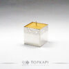 Topkapi-Square-engraved-candle-holder-silver plated