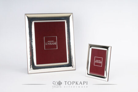 Silver plated picture frames